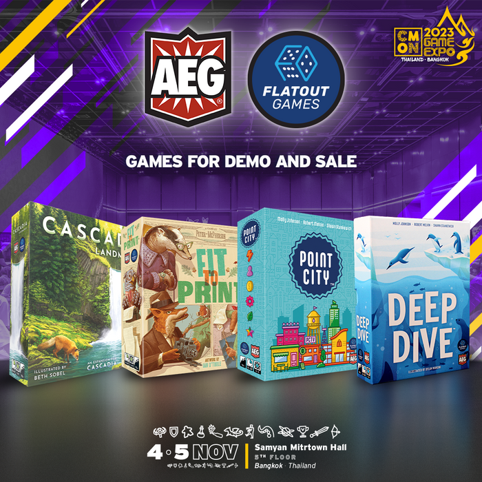 AEG showcase in CMON Expo Bangkok