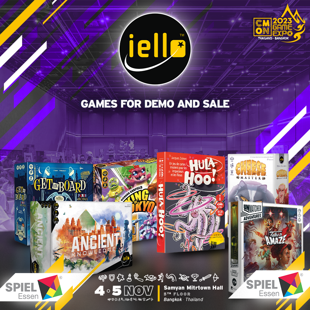IELLO Showcase at CMON Expo Bangkok
