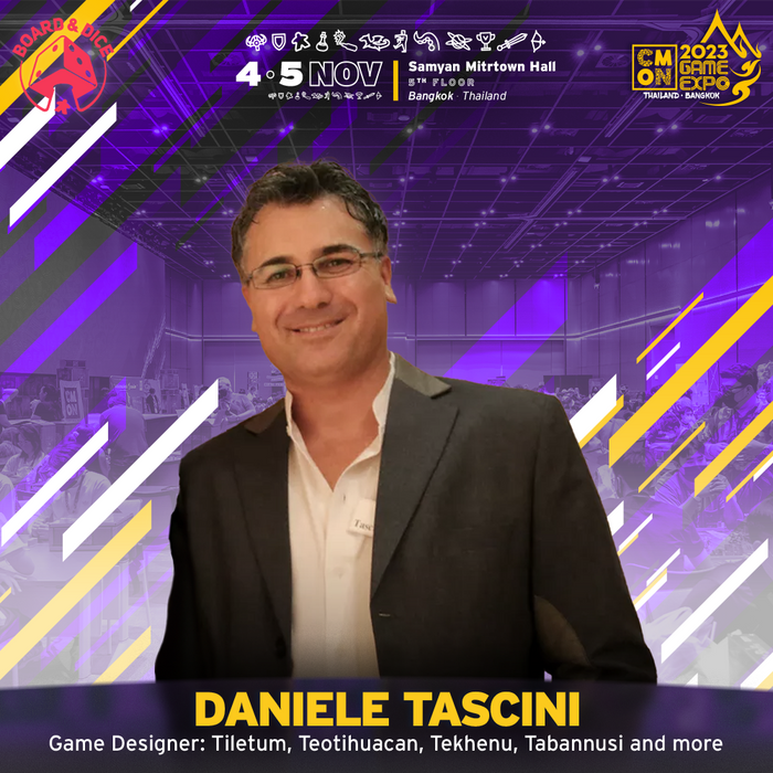 Special Guest: Daniele Tascini comes to CMON Expo Bangkok