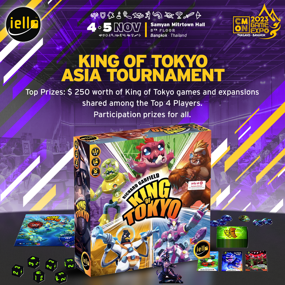 Join the King of Tokyo Tournament