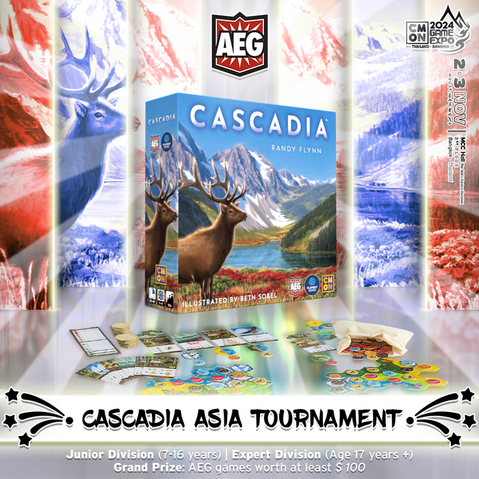 EXPERT DIVISION Cascadia Asia Tournament 2024 Entry Ticket