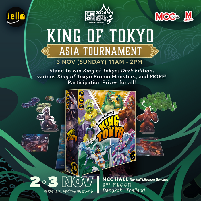 CMON Asia Expo 2024 - King of Tokyo Tournament 2024 Entry Ticket