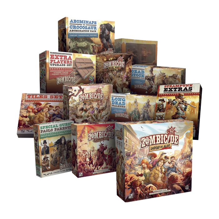 Zombicide Undead or Alive Quest Retail Pledge